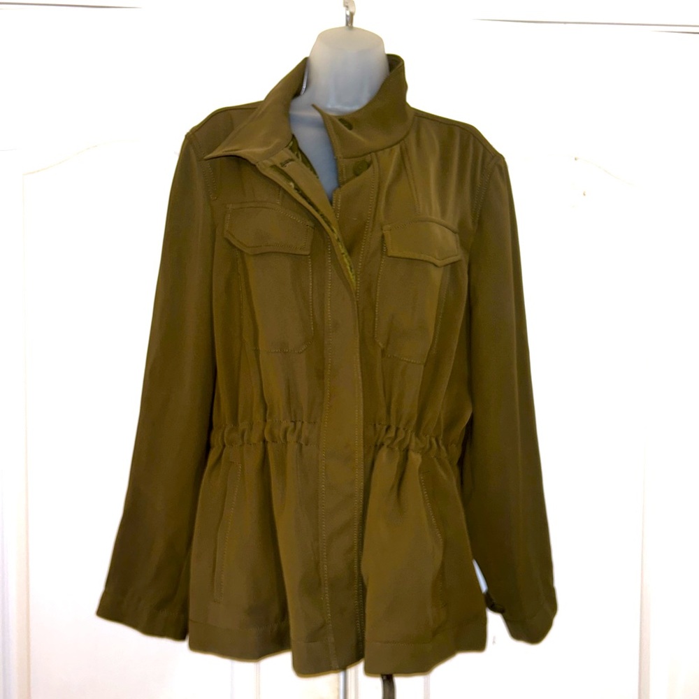 Banana Republic green cargo jacket